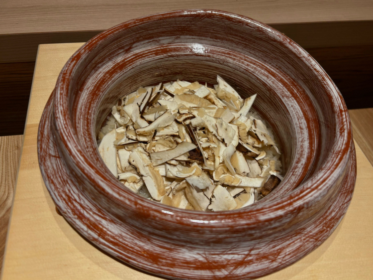 「松茸ご飯」