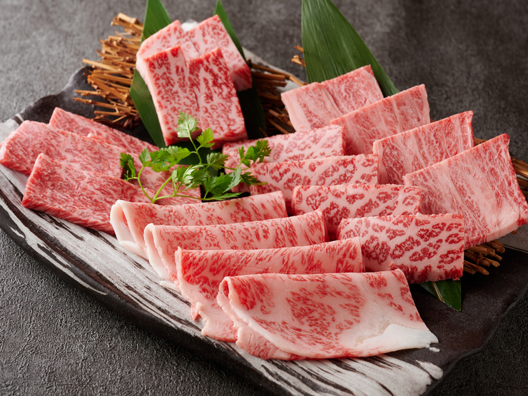 【近江うし焼肉 にくTATSU 銀座店】の『にくTATSU盛り』