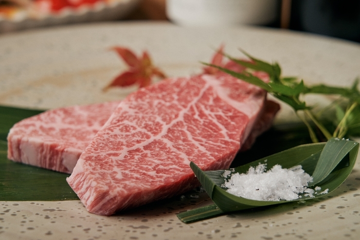 【尾崎牛焼肉　銀座　ひむか】のシャトーブリアン