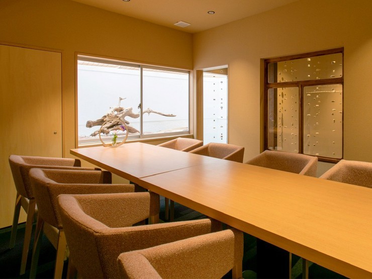 隠れ家的な個室を完備