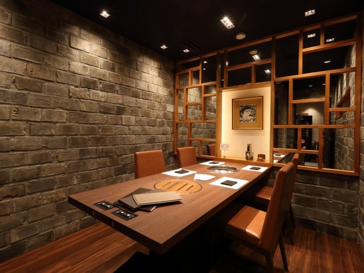 プライベート空間で食事ができる個室