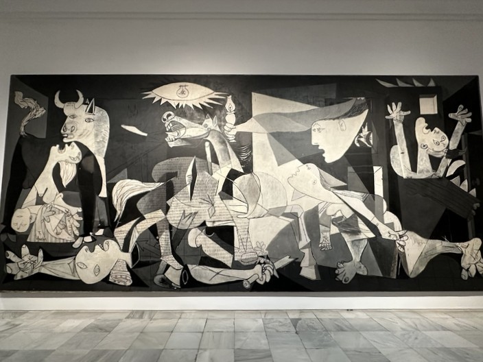 ピカソのゲルニカ＠国立ソフィア王妃芸術センター