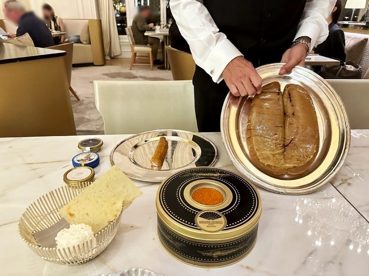 魚卵の食べ比べ