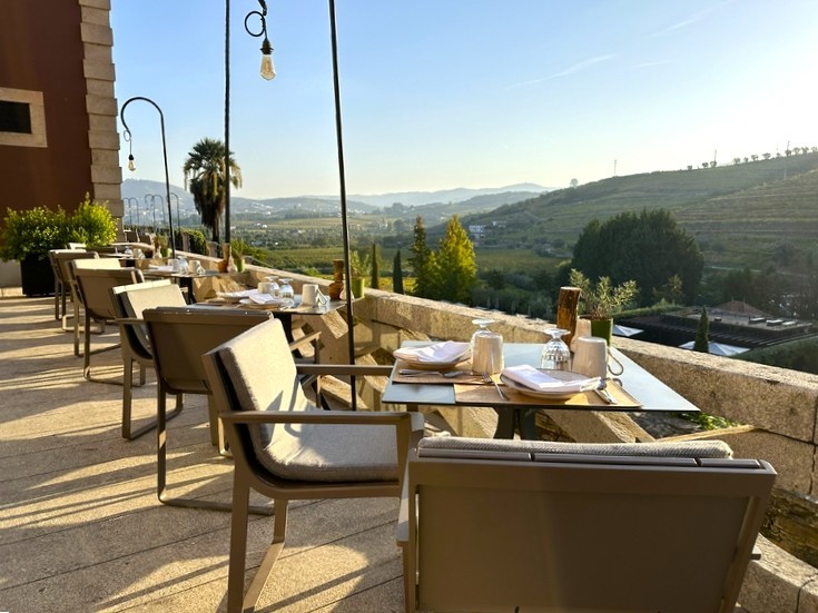 シックスセンシズドウロバレー(SixSensesDouroValley)のテラス