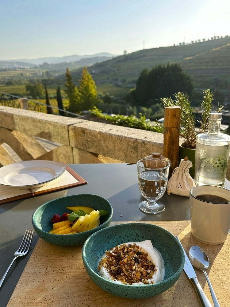 シックスセンシズドウロバレー(SixSensesDouroValley)のモーニング