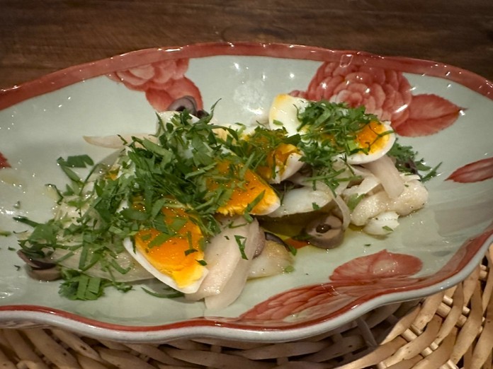 バカリャウのサラダ