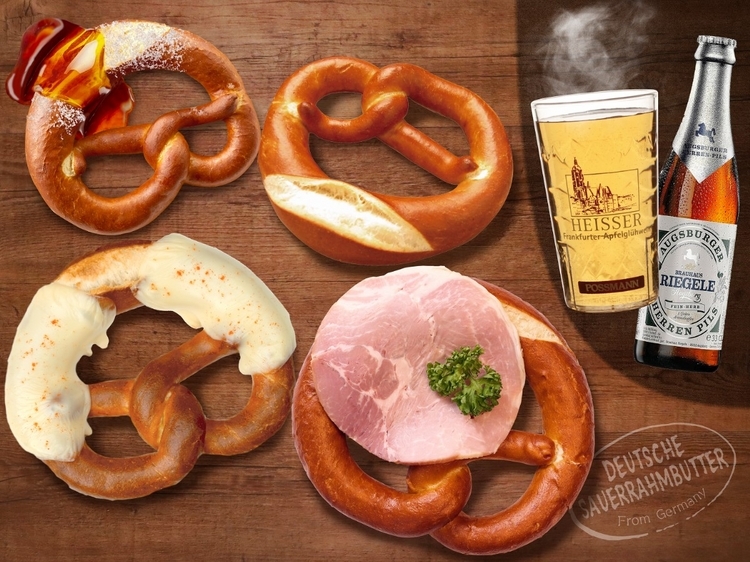 『発酵バタープレッツェル』650円