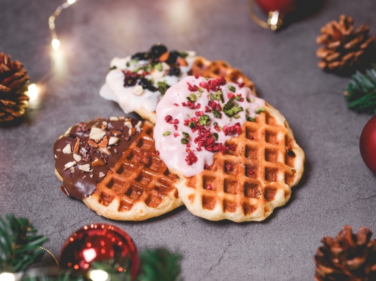 『チョコレートワッフル』800円