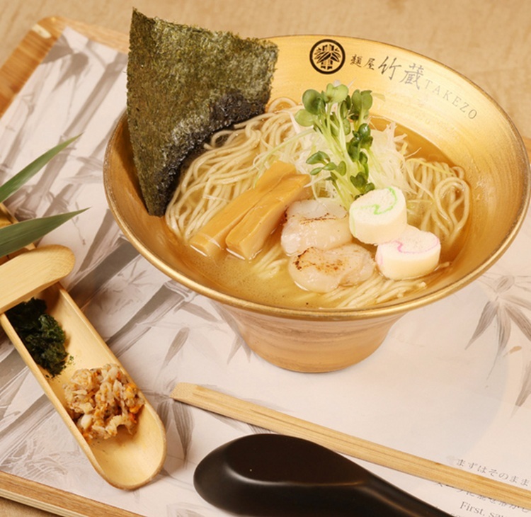 麺屋　竹蔵の『ほたて塩ラーメン』