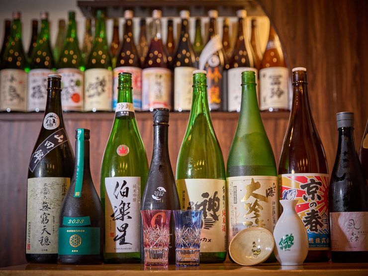 料理に寄り添う選りすぐりの日本酒