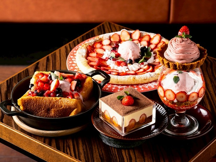 12月～3月限定で苺フェアー開催