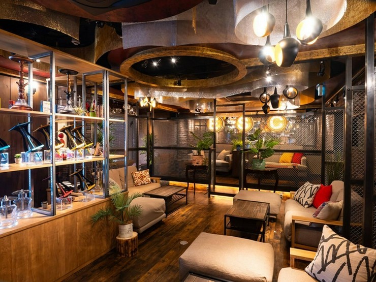 エリア別にこだわりの空間演出