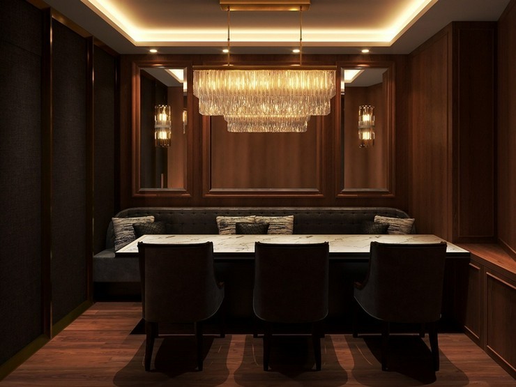 和を基調としたラグジュアリー空間