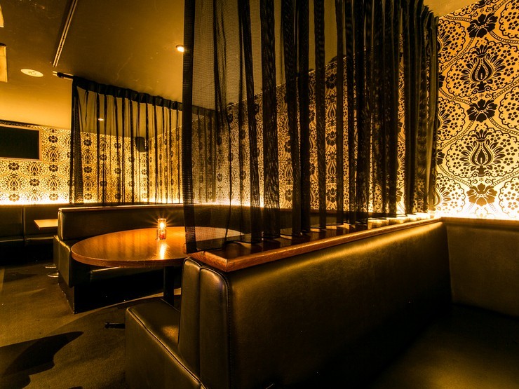 半個室中心の客席