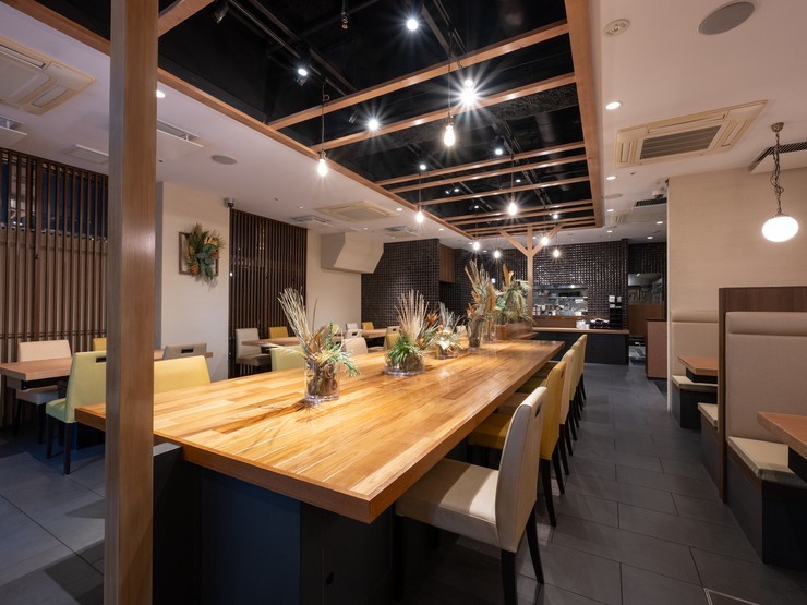 CAFE ANNON　心斎橋店の内観