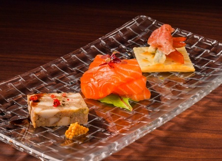 神戸牛とワイン　RUSHの料理