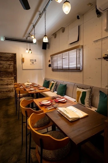 トラットリア　銀の内観