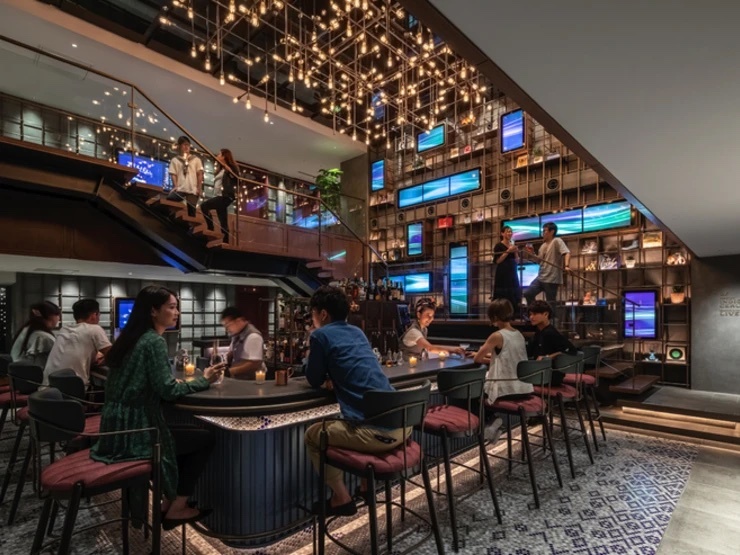 THE LIVELY KITCHEN FUKUOKA HAKATAの内観