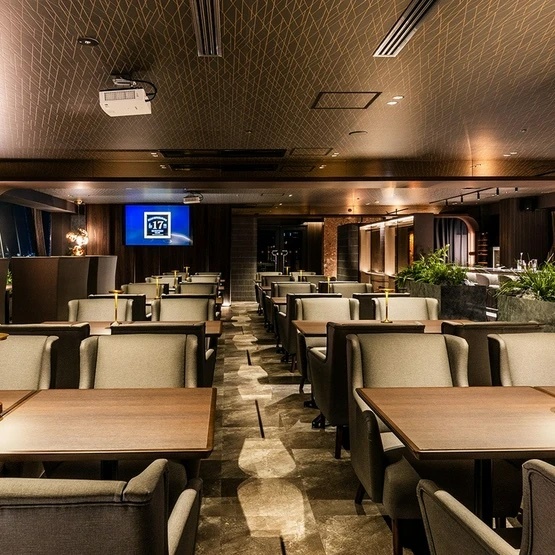 イタリアンレストラン&バー　17CLUBの内観