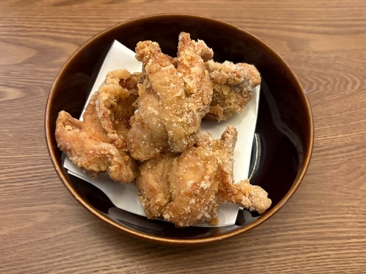 肉料理①『自家製唐揚げサラダ仕立て』