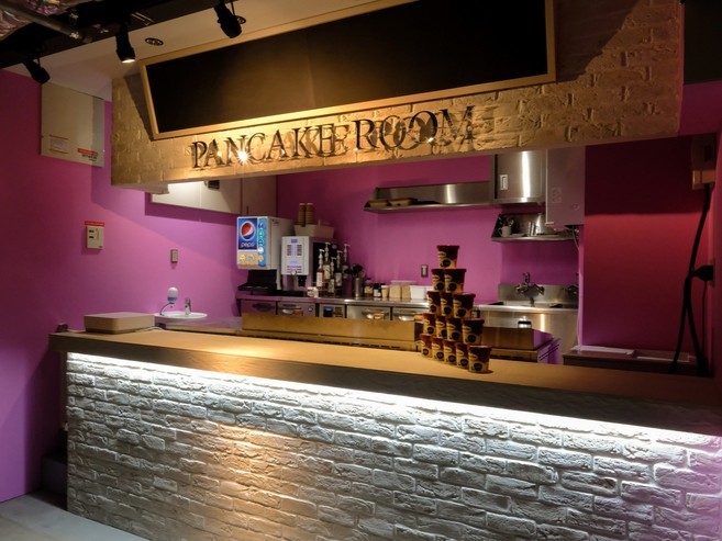PANCAKE　ROOMの店内