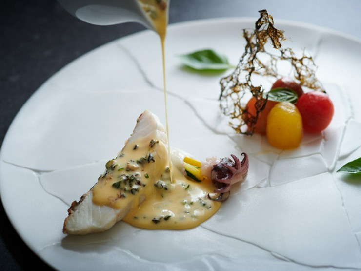 AZUR et MASA UEKIのAZUR Dinner Course