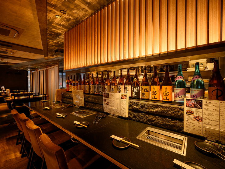 なな樹　中目黒店の店内