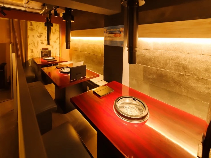 焼肉やいち2.0の店内