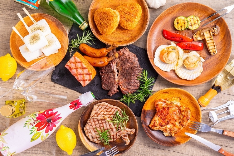 Rivage Island BBQ の料理