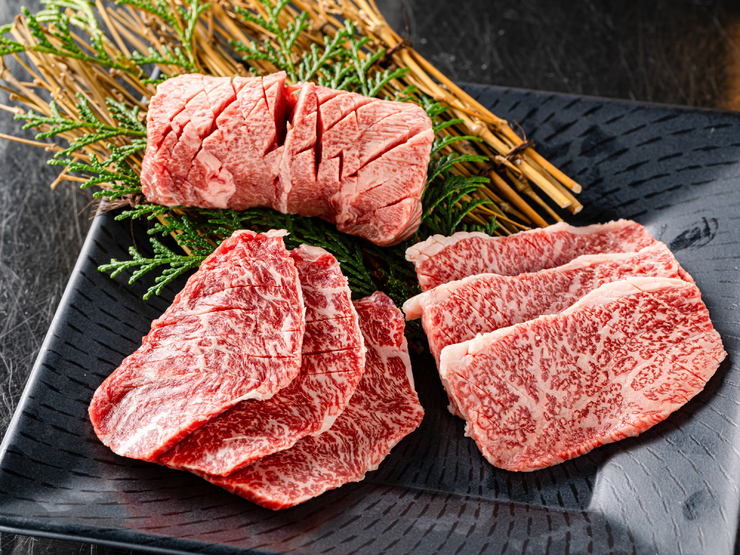 焼肉ミート牛男の特選牛盛り合わせ