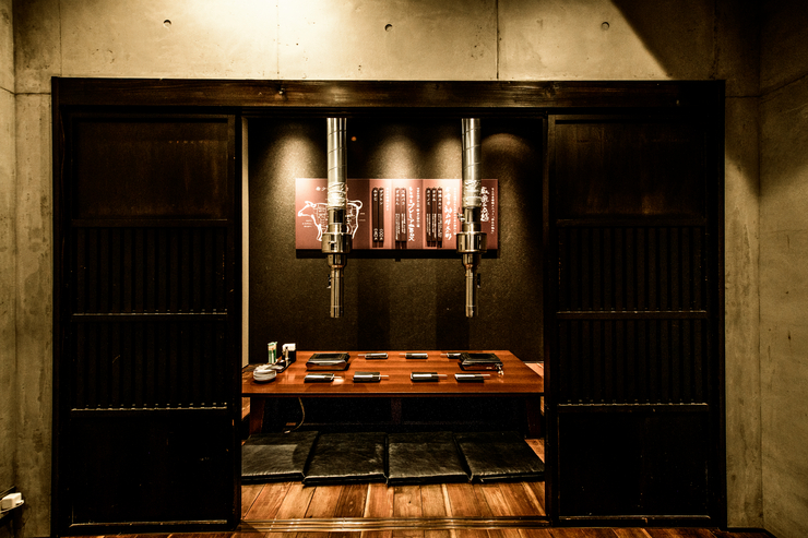 焼肉もとやま　本店　の個室