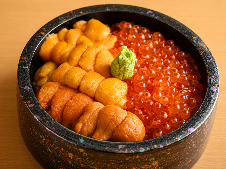 【倭料理 築地伊八 弐號】の『 雲丹いくら丼』