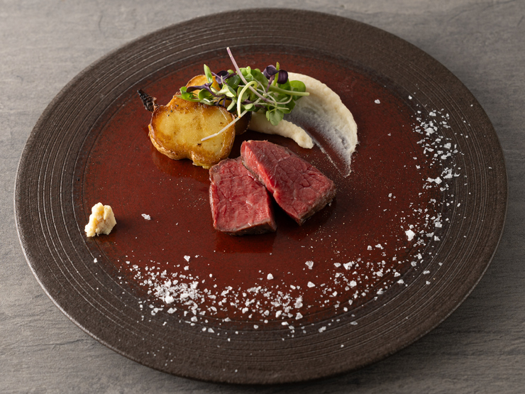 NORのおびら和牛の炭火焼