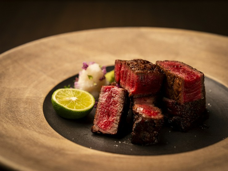 肉割烹　喰心の料理