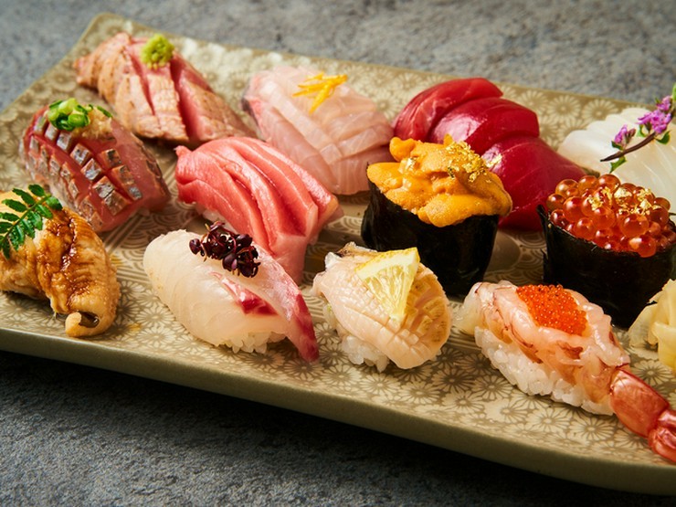 倭料理　築地伊八　弐號のおまかせ握り