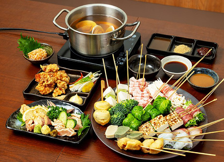 元祖串しゃぶ　まつたけ　心斎橋店の料理