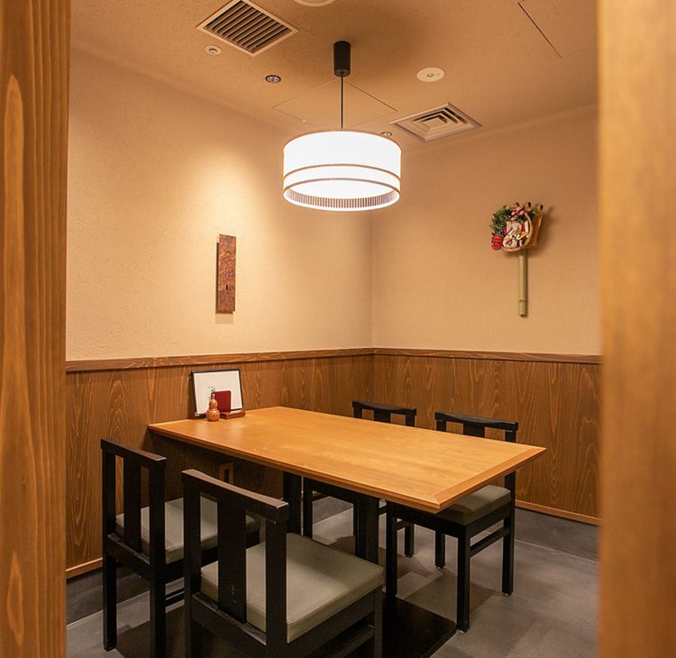 個室がある六本木のお店