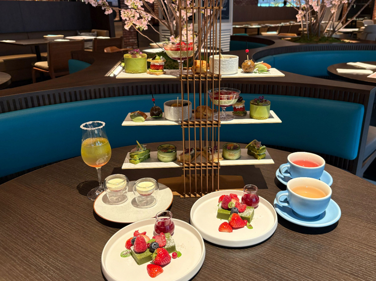 東京ベイ潮見プリンスホテルの「抹茶アフタヌーンティー」