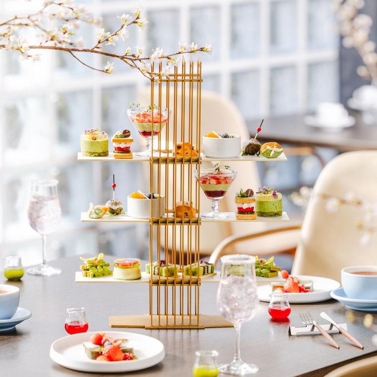 東京ベイ潮見プリンスホテルの「とろける抹茶アフタヌーンティー ～Velvet Matcha Afternoon Tea～」