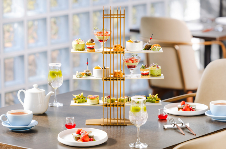 東京ベイ潮見プリンスホテルの「とろける抹茶アフタヌーンティー ～Velvet Matcha Afternoon Tea～」