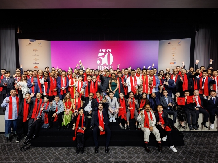 2025年「アジアのベストレストラン50」全リスト発表｜バンコク【Gaggan（ガガン）】がNO.1に返り咲く！ 東京からは9軒のレストランがトップ50入り