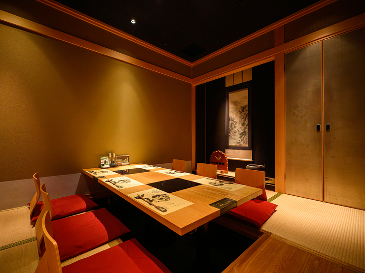 鹿児島華蓮　銀座店の個室