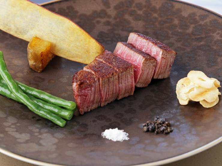 鉄板焼　嘉門の料理