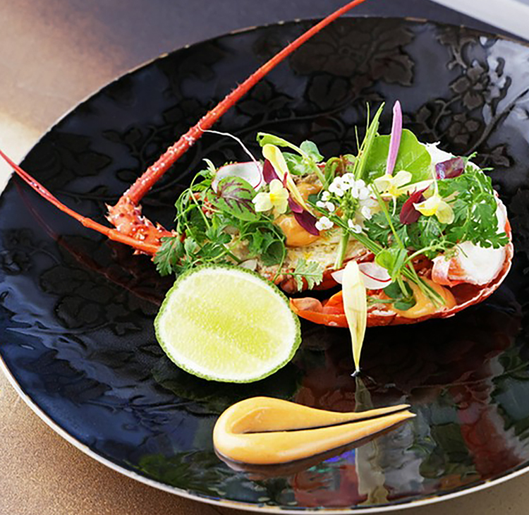 鉄板焼　嘉門の料理