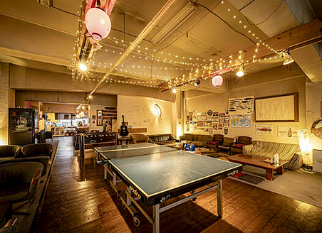 Bar　ラウンジ　堀江卓球部の店内