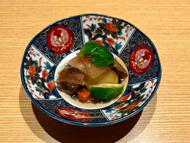 先附『黒毛和牛肉じゃが』