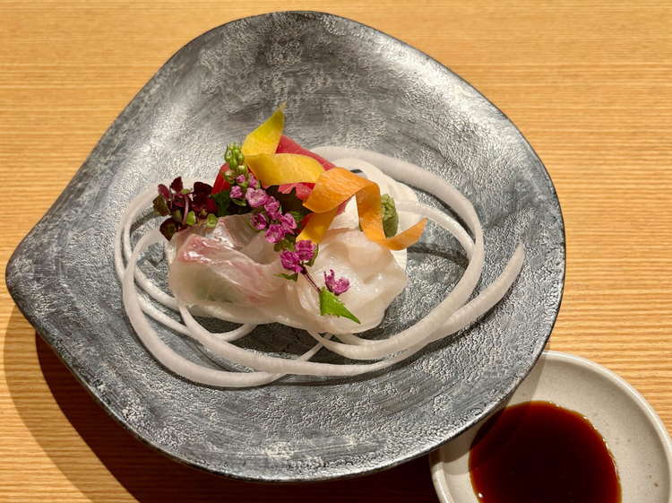 造里は本鮪、平目、北海蛸