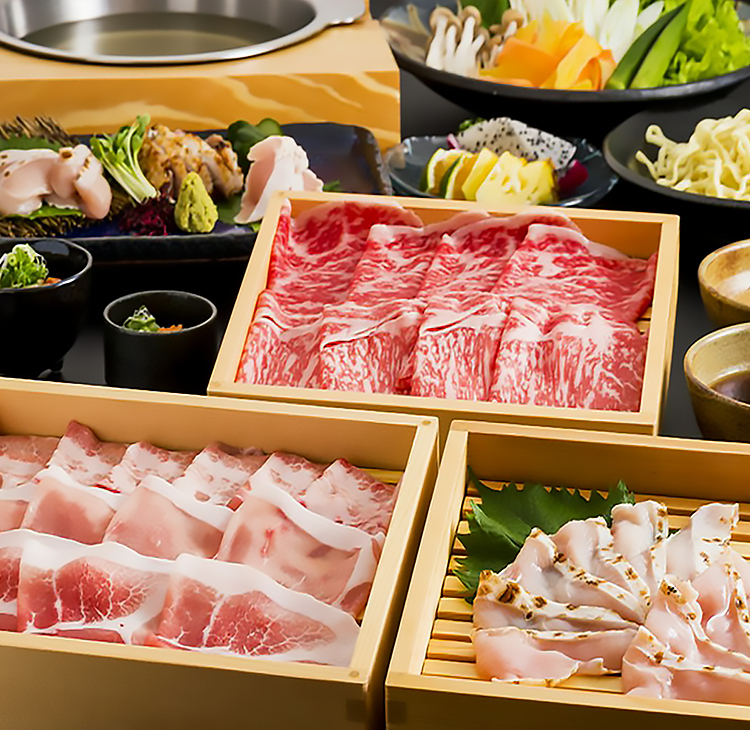 しゃぶしゃぶ紺kou　東町本店の料理