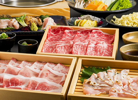 しゃぶしゃぶ紺kou　東町本店の料理