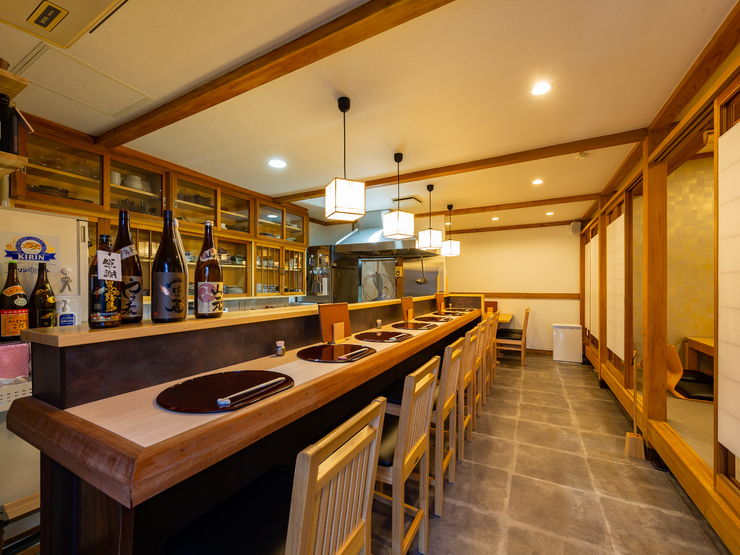 日本料理　ます田の内観